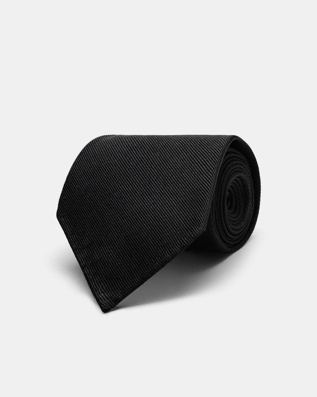SUITSUPPLY 7 Fold Tie - Black