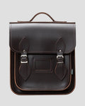 Zatchels Handmade Leather City Backpack - Brown
