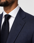 Charles Tyrwhitt Tailored Fit Dark Blue Check 1913 Suit