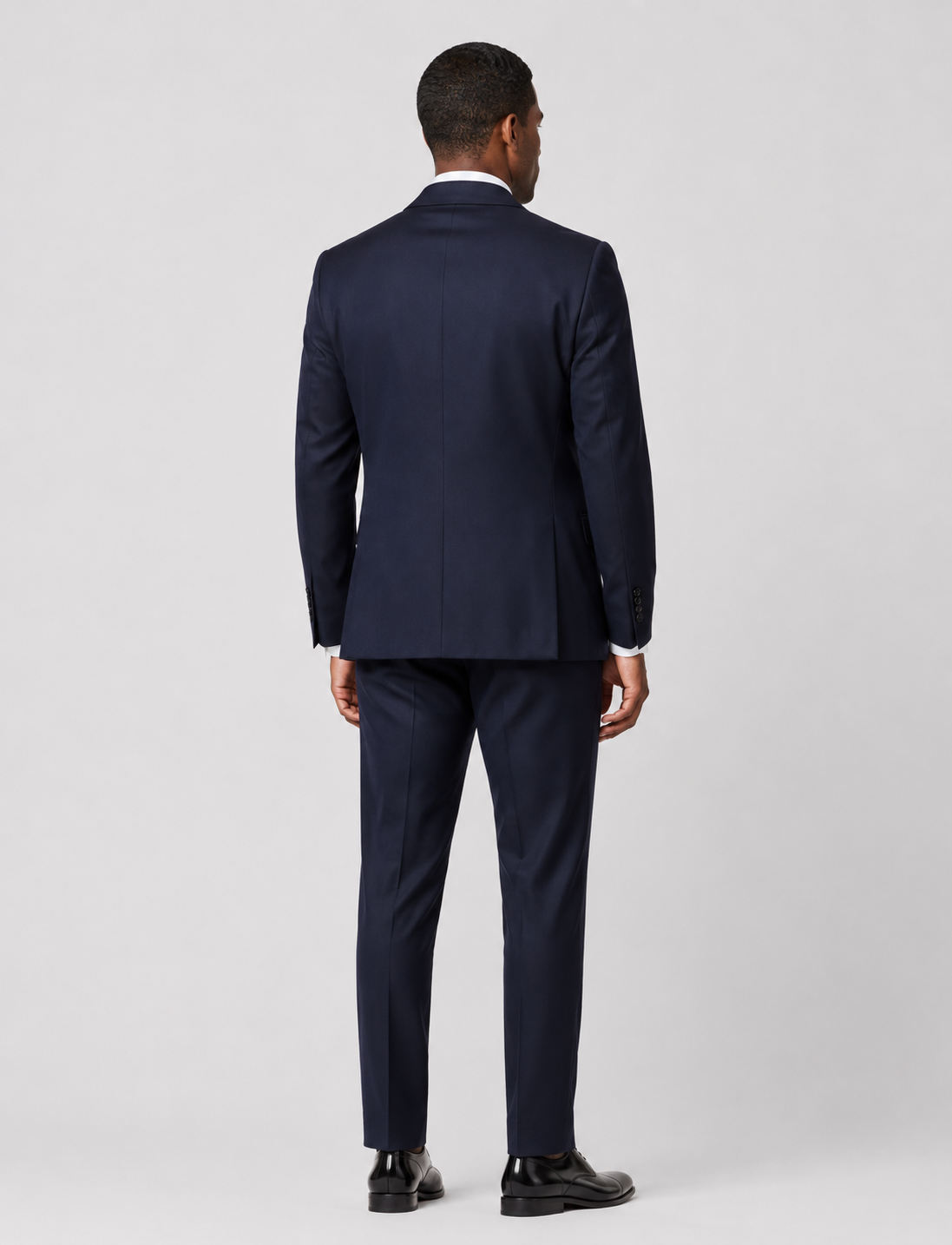 Hawes & Curtis Tailored Fit Navy Pinstripe 1913 Suit