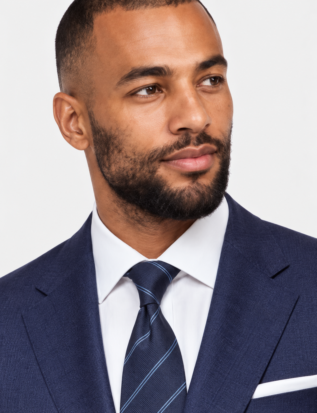 Hawes & Curtis Tailored Fit Dark Blue 1913 Suit