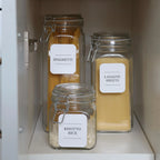 Argon Tableware Storage Jar Labels – Pack of 36