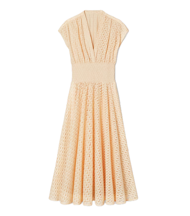 Tory Burch Embroidered Cotton Dress