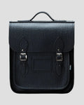 Zatchels Handmade Leather City Backpack - Black Executive