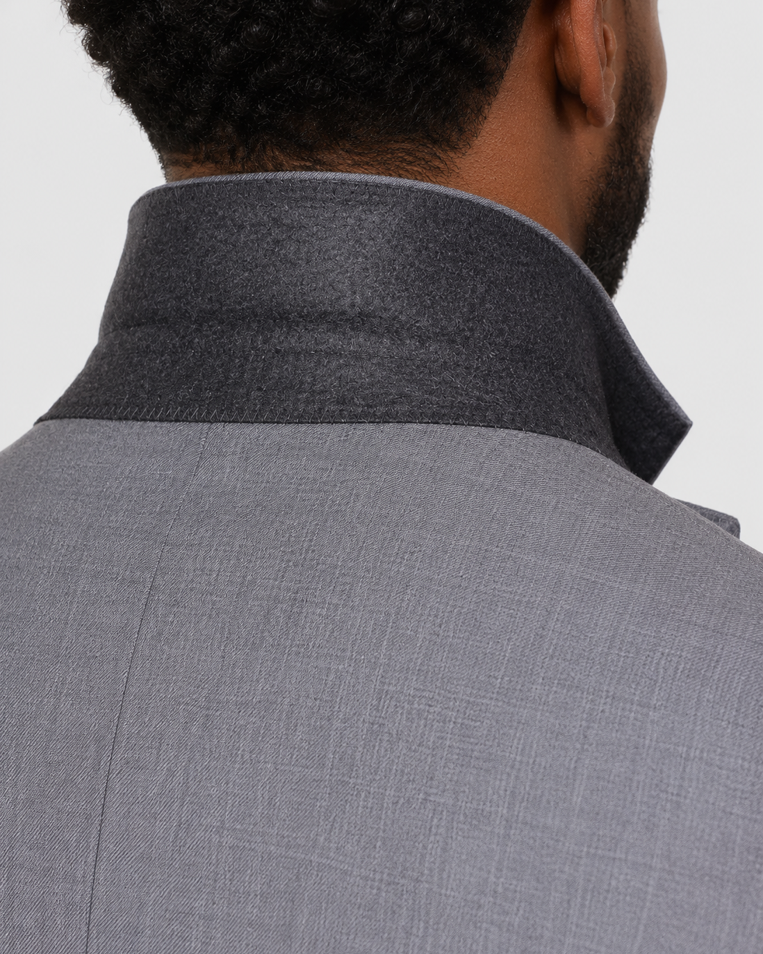Hawes & Curtis Slim Fit Mid Grey Twill Suit