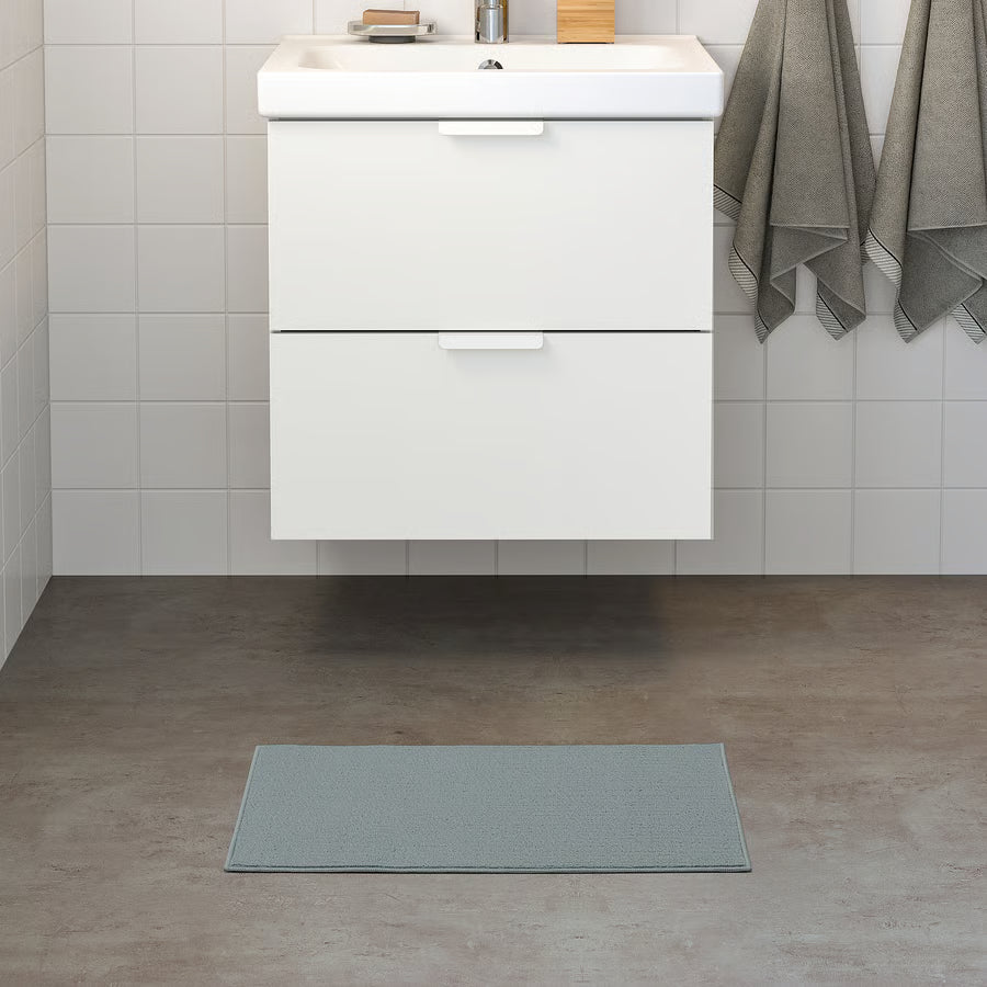 IKEA Bath Mat, Light Blue, 40x60cm