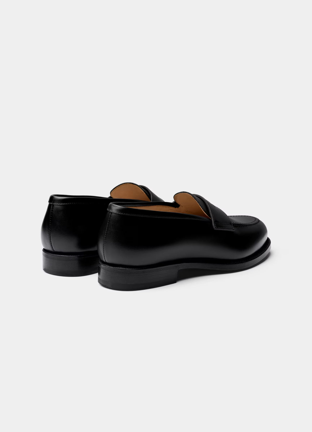 SUITSUPPLY Black Loafer – Italian Calf Leather