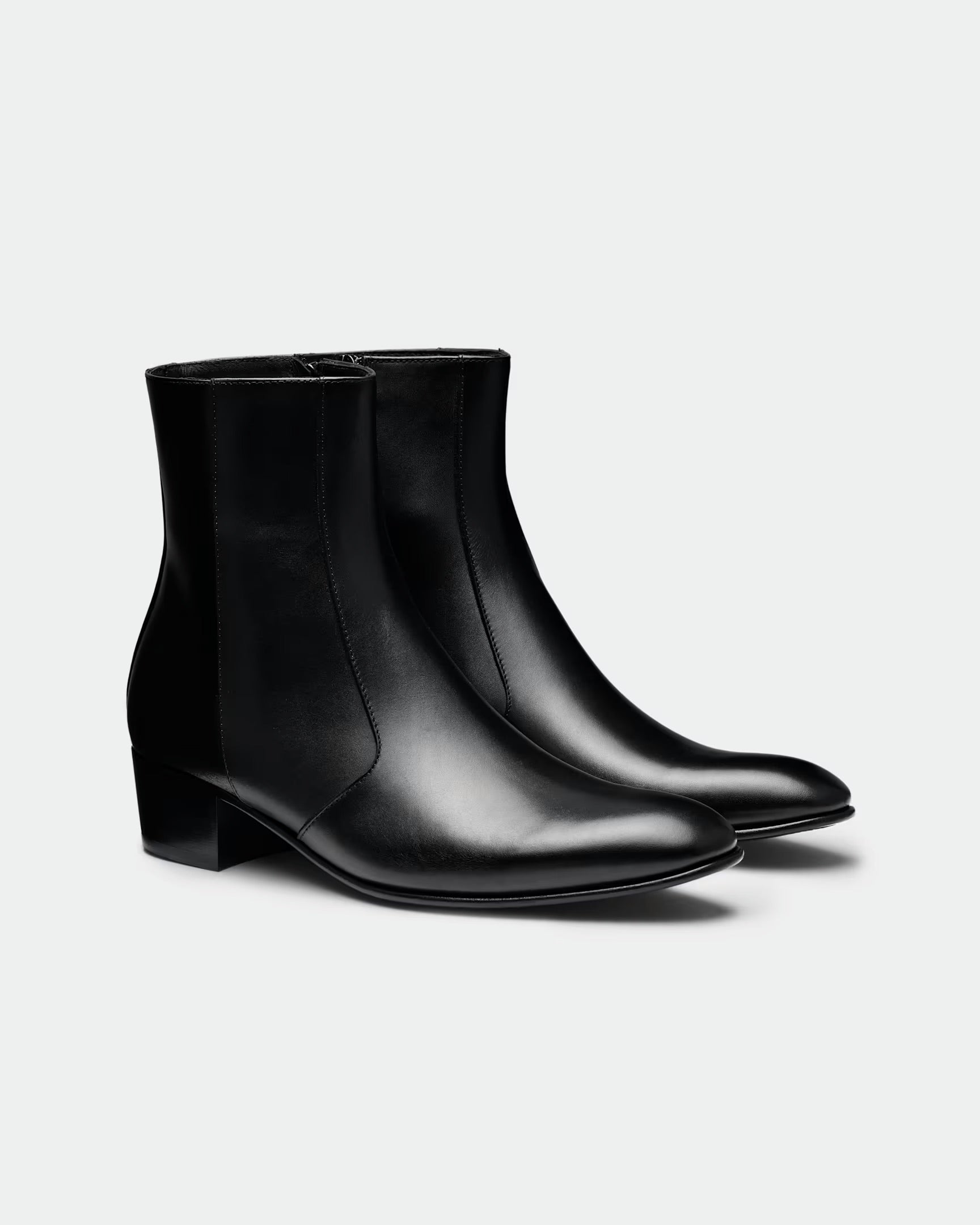 SUITSUPPLY Black Leather Boots