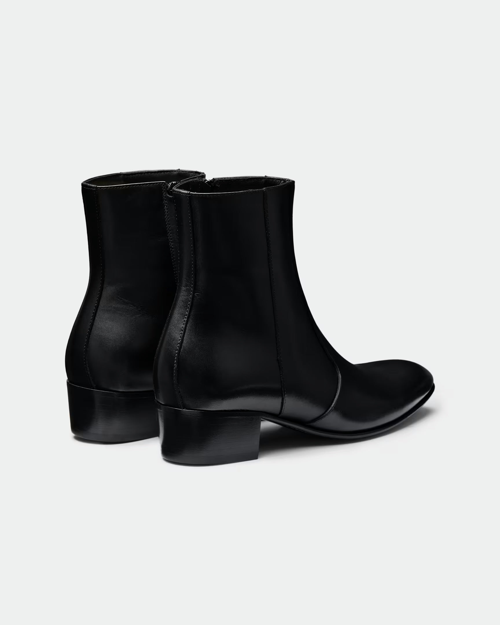 SUITSUPPLY Black Leather Boots