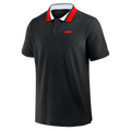 Formula 1 Classic Tipped Pique Polo - Black