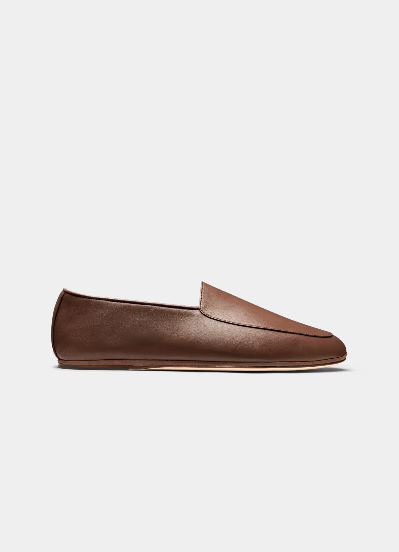SUITSUPPLY Brown Loafer – Italian Calf Leather