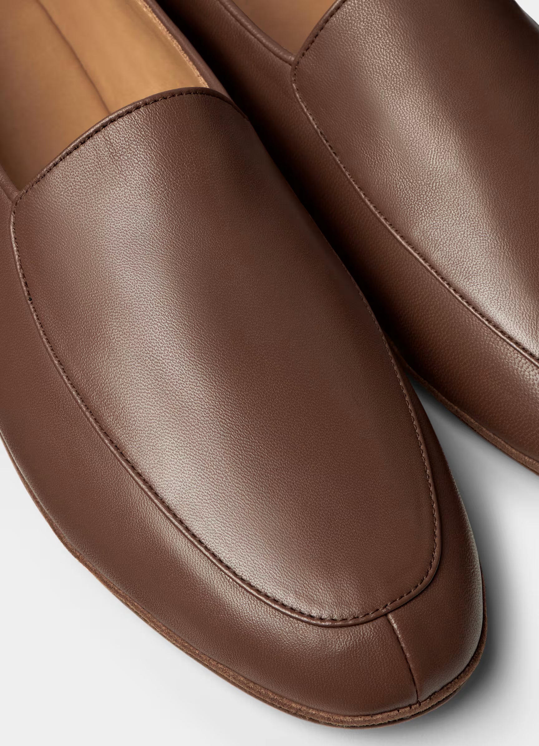 SUITSUPPLY Brown Loafer – Italian Calf Leather