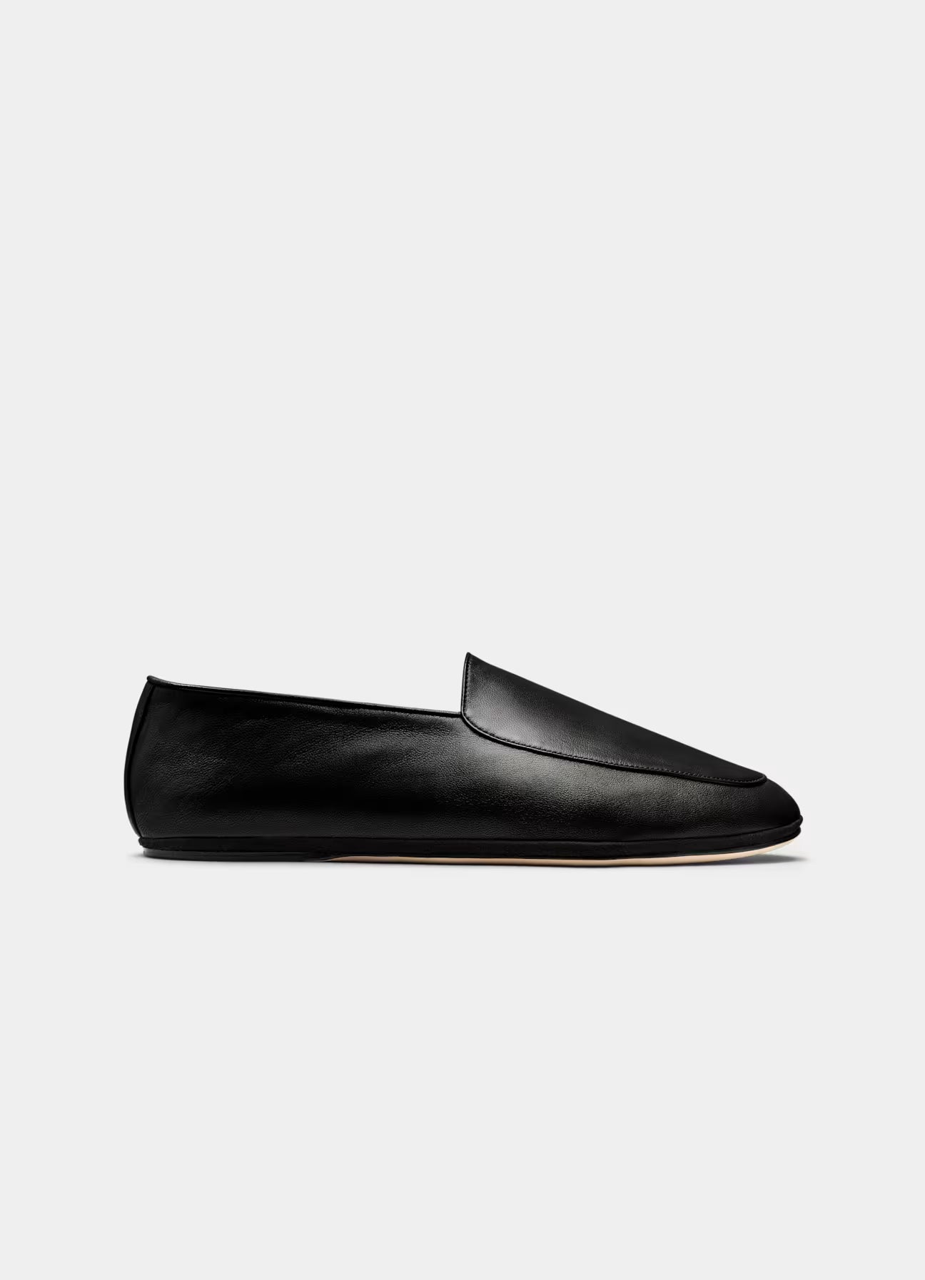 SUITSUPPLY Black Loafer – Italian Calf Leather