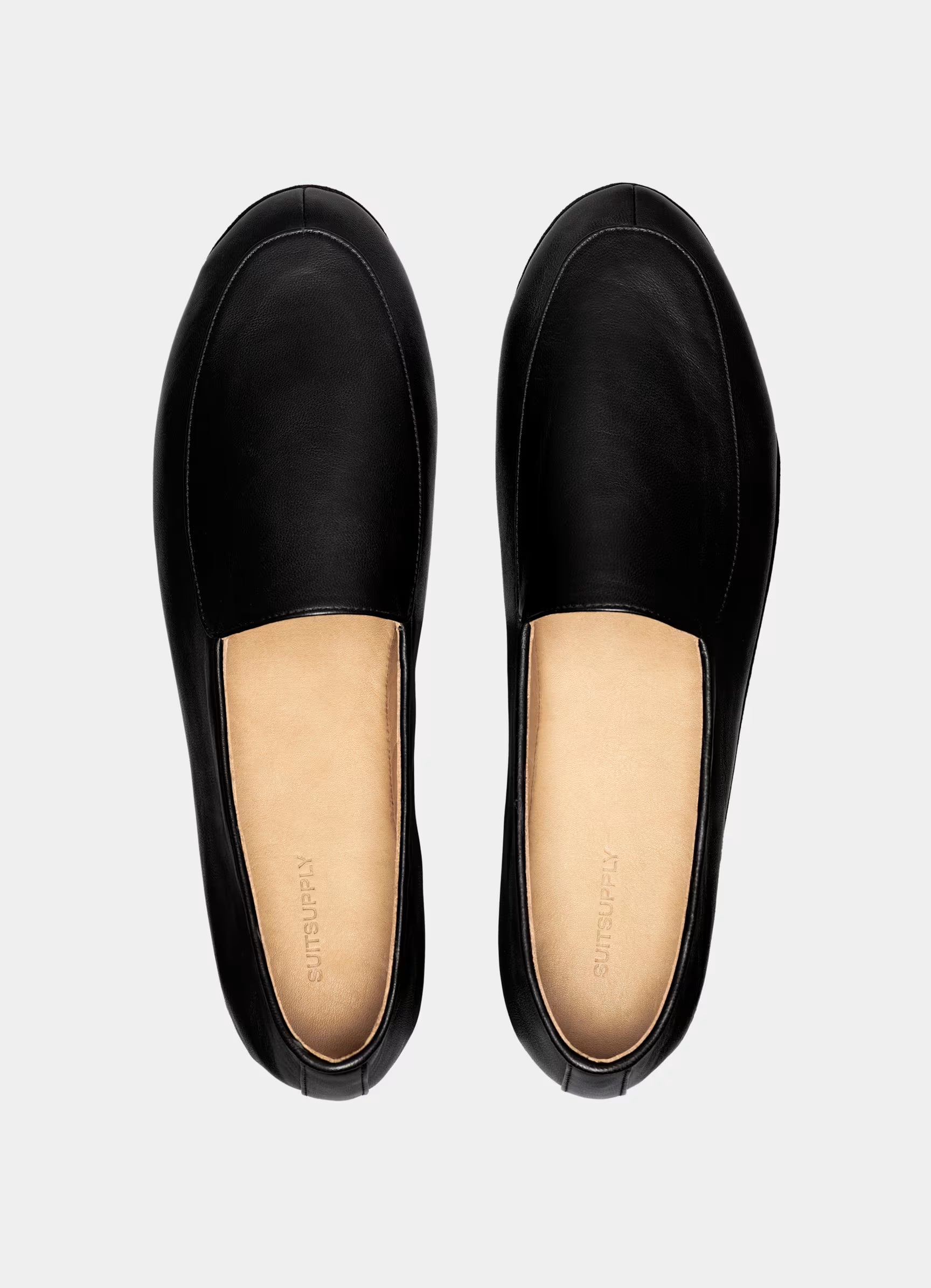 SUITSUPPLY Black Loafer – Italian Calf Leather