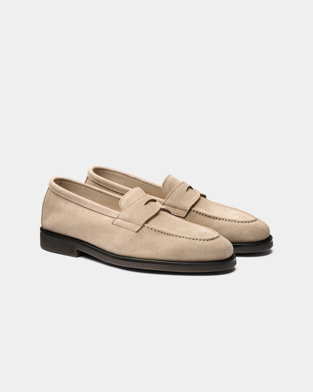 SUITSUPPLY Penny Loafer - Sand Suede