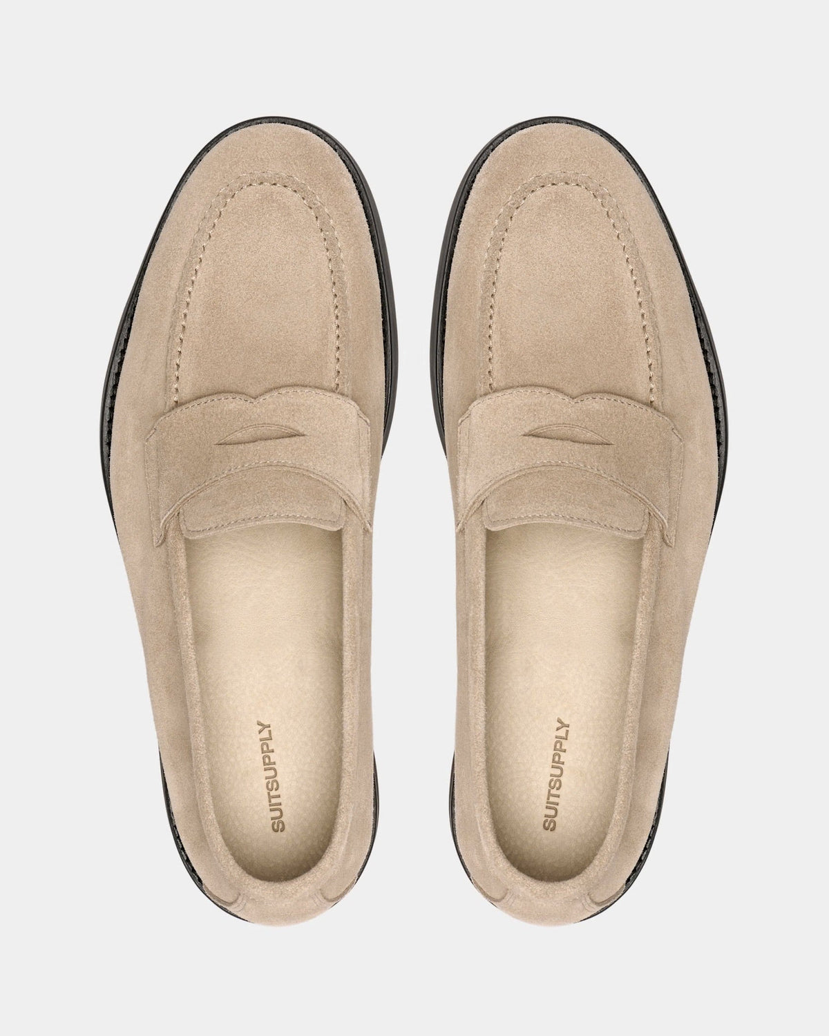 SUITSUPPLY Penny Loafer - Sand Suede
