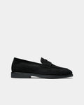 SUITSUPPLY Suede Penny Loafers - Black