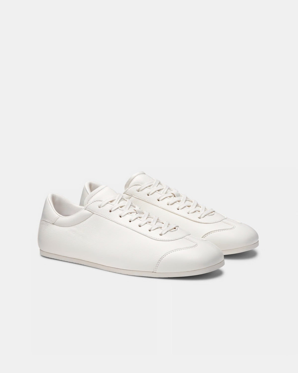 SUITSUPPLY Leather Trainers - White
