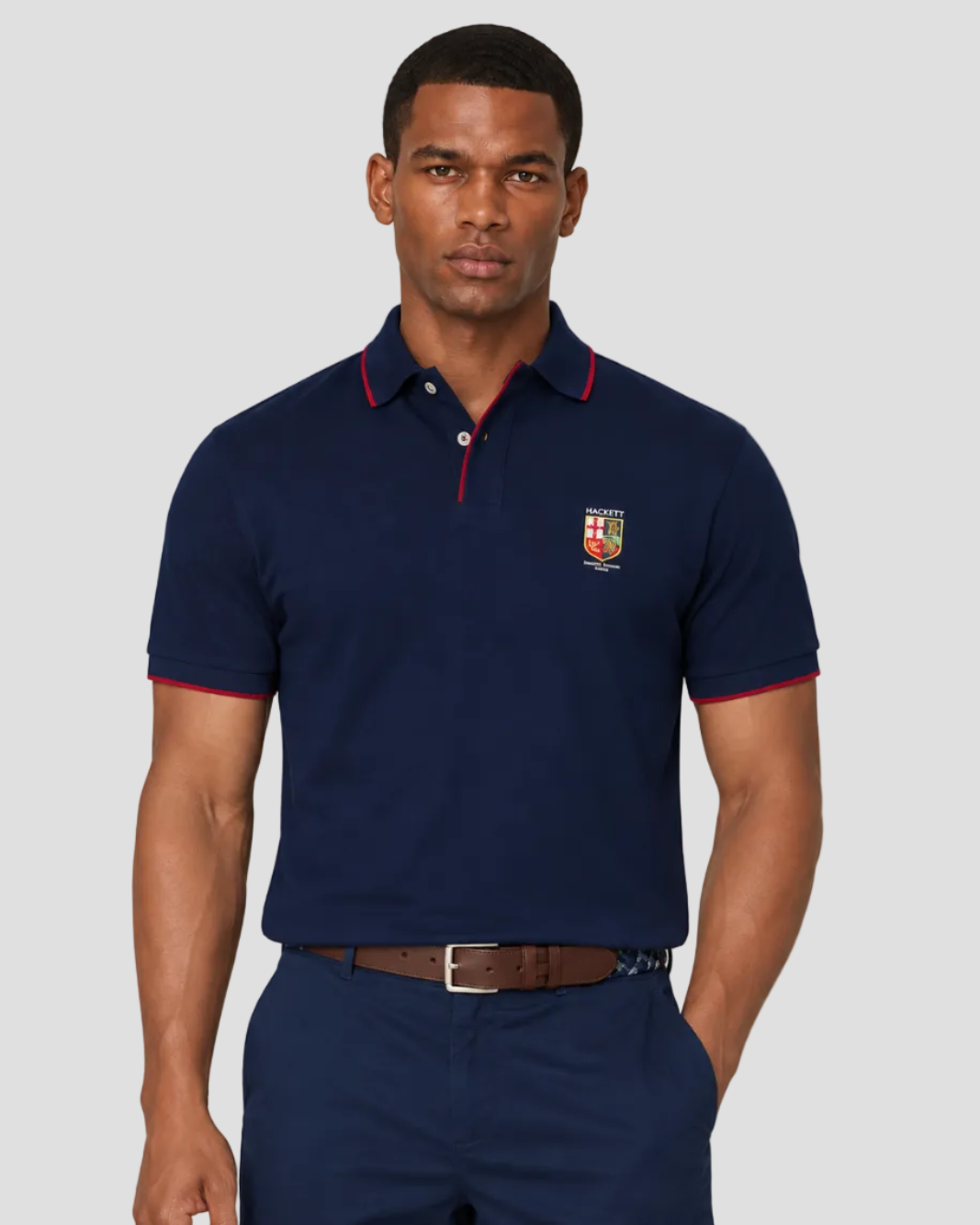 Hackett Heritage Classic Fit Short Sleeve LRC Polo - Old Navy
