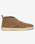 Oliver Sweeney Calf Suede Chukka Espadrilles – Taupe - LuxxeCoast