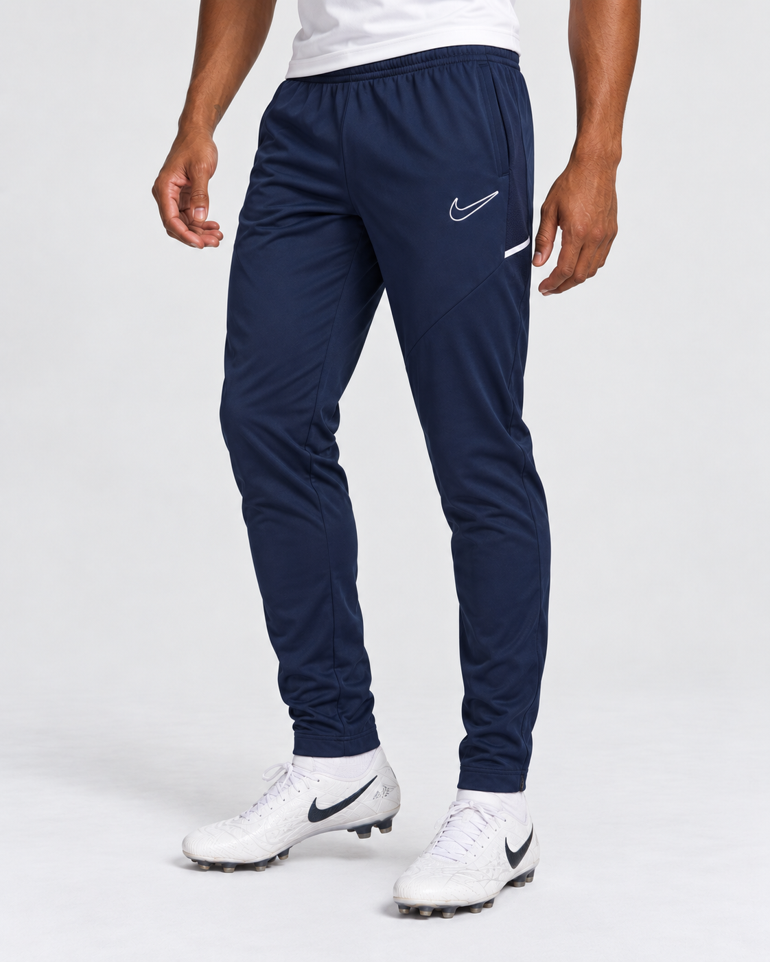 Nike Academy Zippered Tracksuit Bottoms - Navy