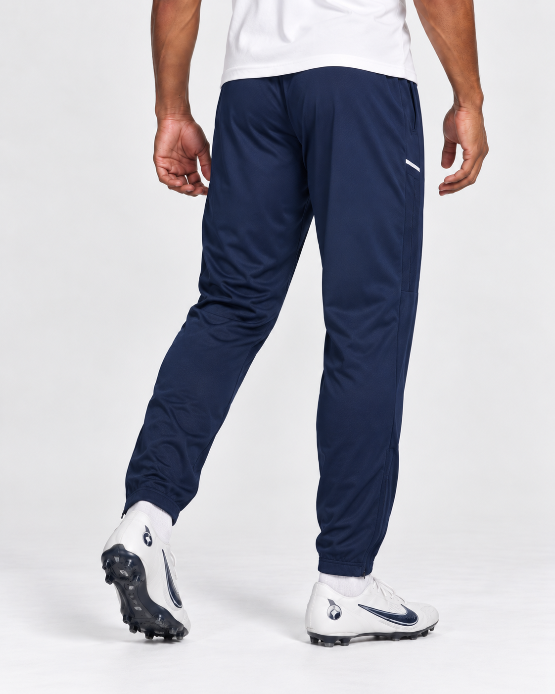 Nike Academy Zippered Tracksuit Bottoms - Navy