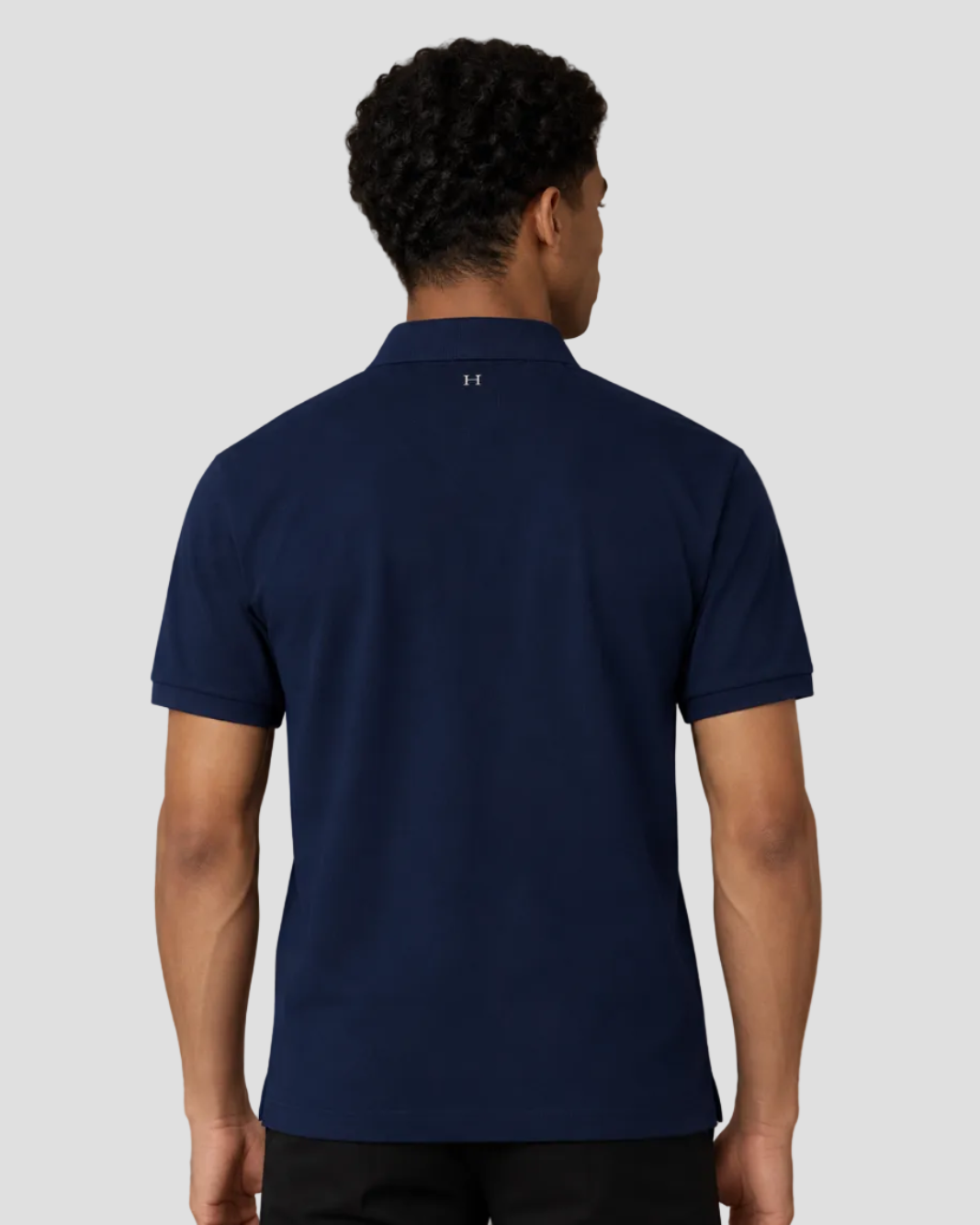 Hackett Heritage Classic Fit Short Sleeve Harry Polo - Navy