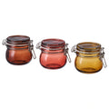 IKEA Glass Jar with Lid, Multicolour, 13cl