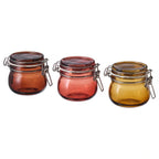 IKEA Glass Jar with Lid, Multicolour, 13cl
