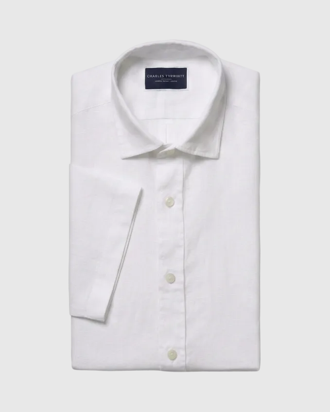 Landscape shirt image with diagonal sleeve
