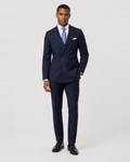 Charles Tyrwhitt Double Breasted Italian Luxury Suit - Navy