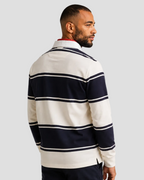 Gant Striped Rugger - Evening Blue