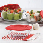 Borcam Round Casserole Set