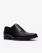 Clarks Colkirk Ox – Black Leather - LuxxeCoast
