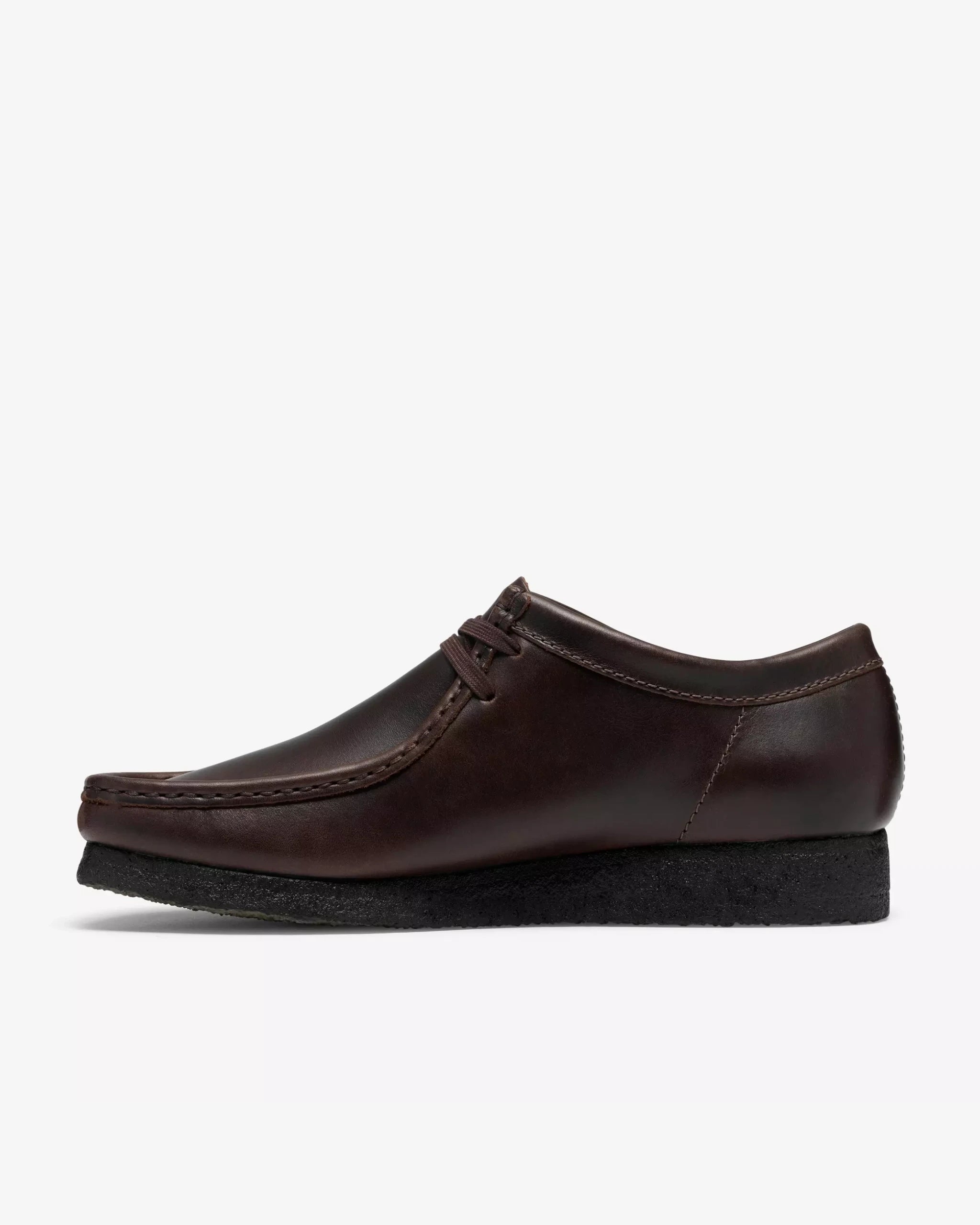 Clarks Originals Wallabee – Black/Brown Leather - LuxxeCoast