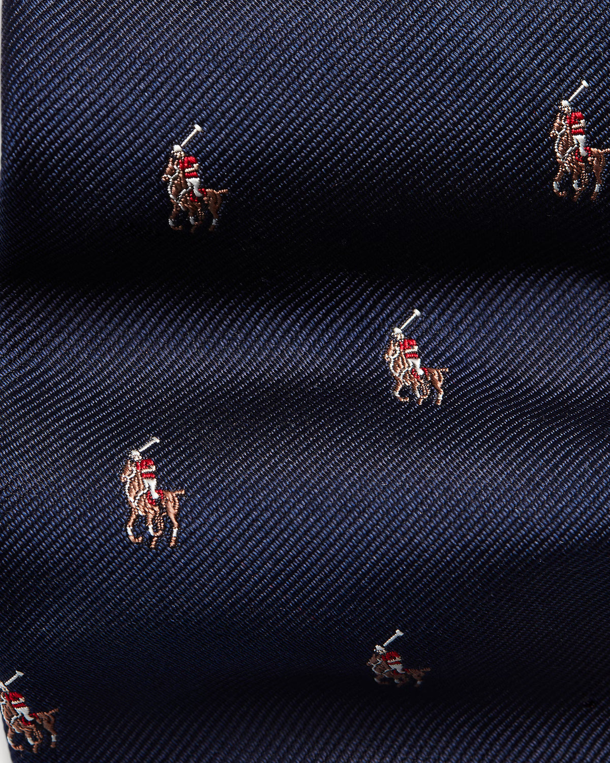 Polo Ralph Lauren Polo Pony Silk Repp Narrow Tie