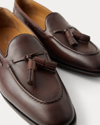 Ralph Lauren Luther Tassel Calfskin Loafer – Luggage Brown - LuxxeCoast