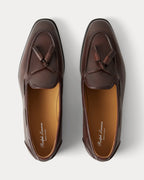 Ralph Lauren Luther Tassel Calfskin Loafer – Luggage Brown - LuxxeCoast