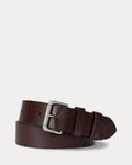 Polo Ralph Lauren Leather Roller-Buckle Belt - Brown