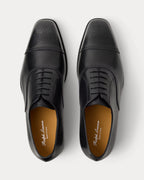 Ralph Lauren Purple Label Denver Calfskin Cap-Toe Shoe