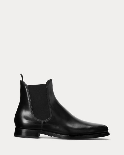 Ralph Lauren Purple Label Penfield Calfskin Chelsea Boot - Black - LuxxeCoast