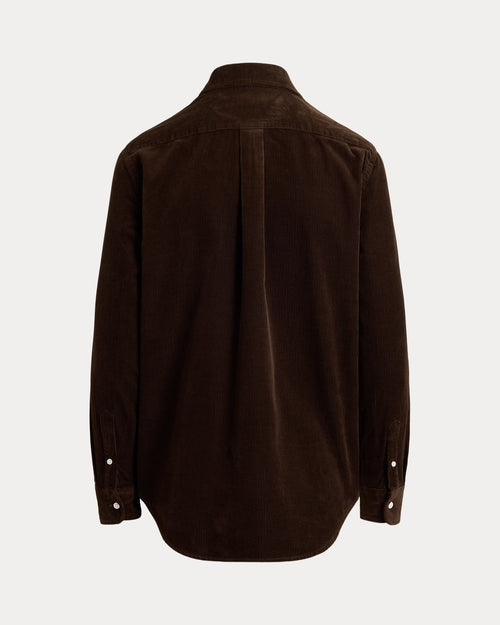 Polo Ralph Lauren Classic Fit Cotton Corduroy Shirt - Dark Brown