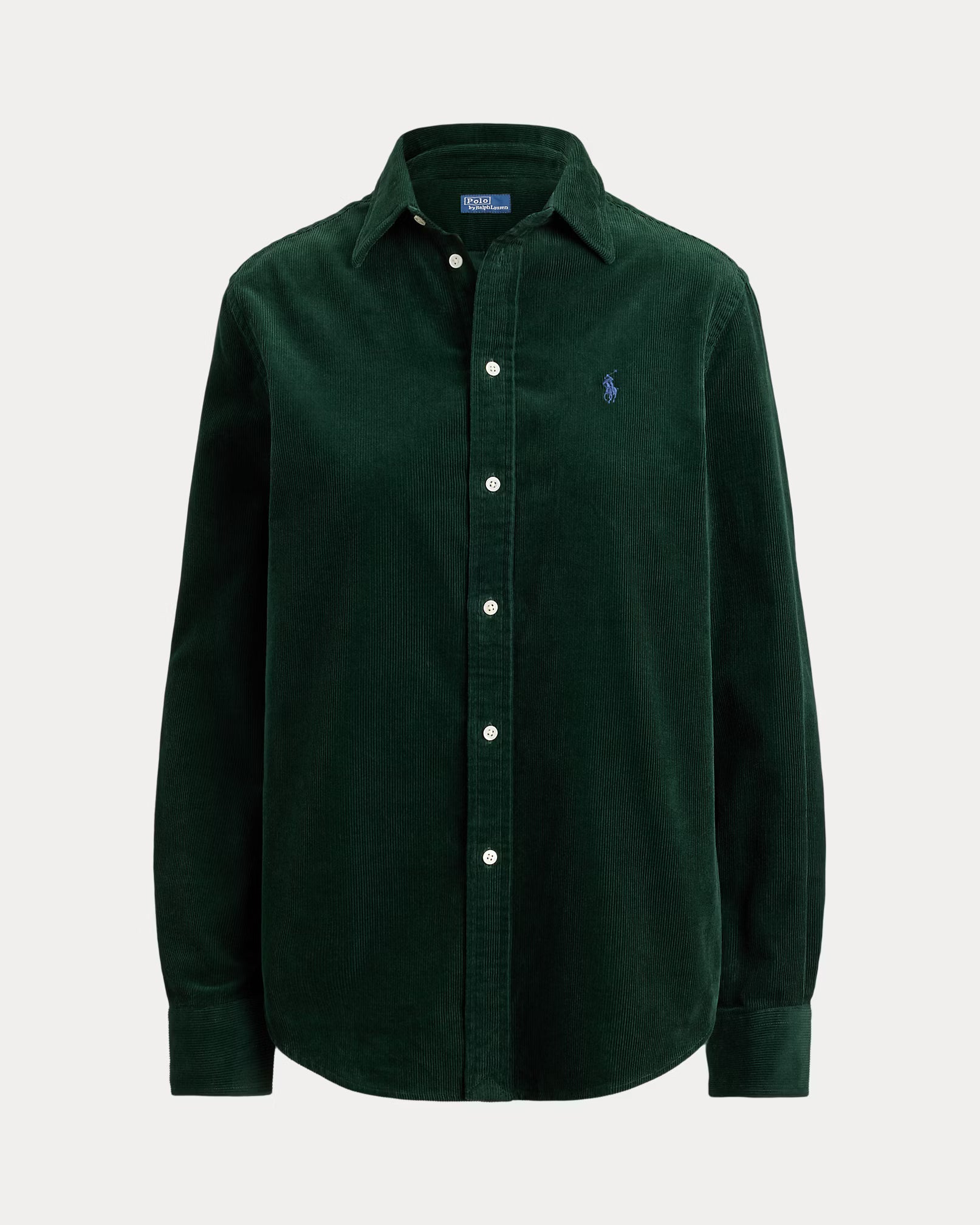Polo Ralph Lauren Classic Fit Cotton Corduroy Shirt - Dark Green
