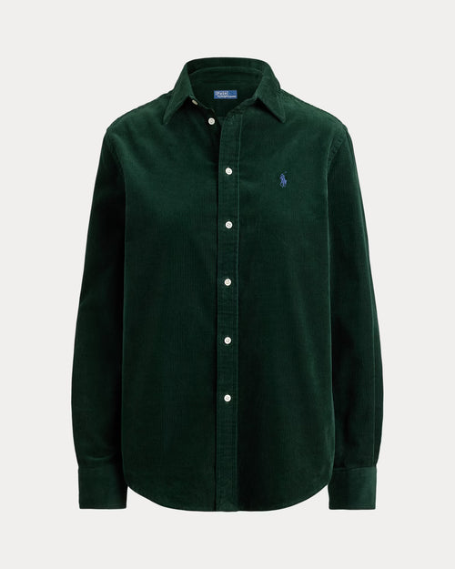 Polo Ralph Lauren Classic Fit Cotton Corduroy Shirt - Dark Green