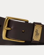 Polo Ralph Lauren Leather Dress Belt - Brown