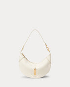 Polo Ralph Lauren Polo ID Leather Mini Shoulder Bag – Ivory