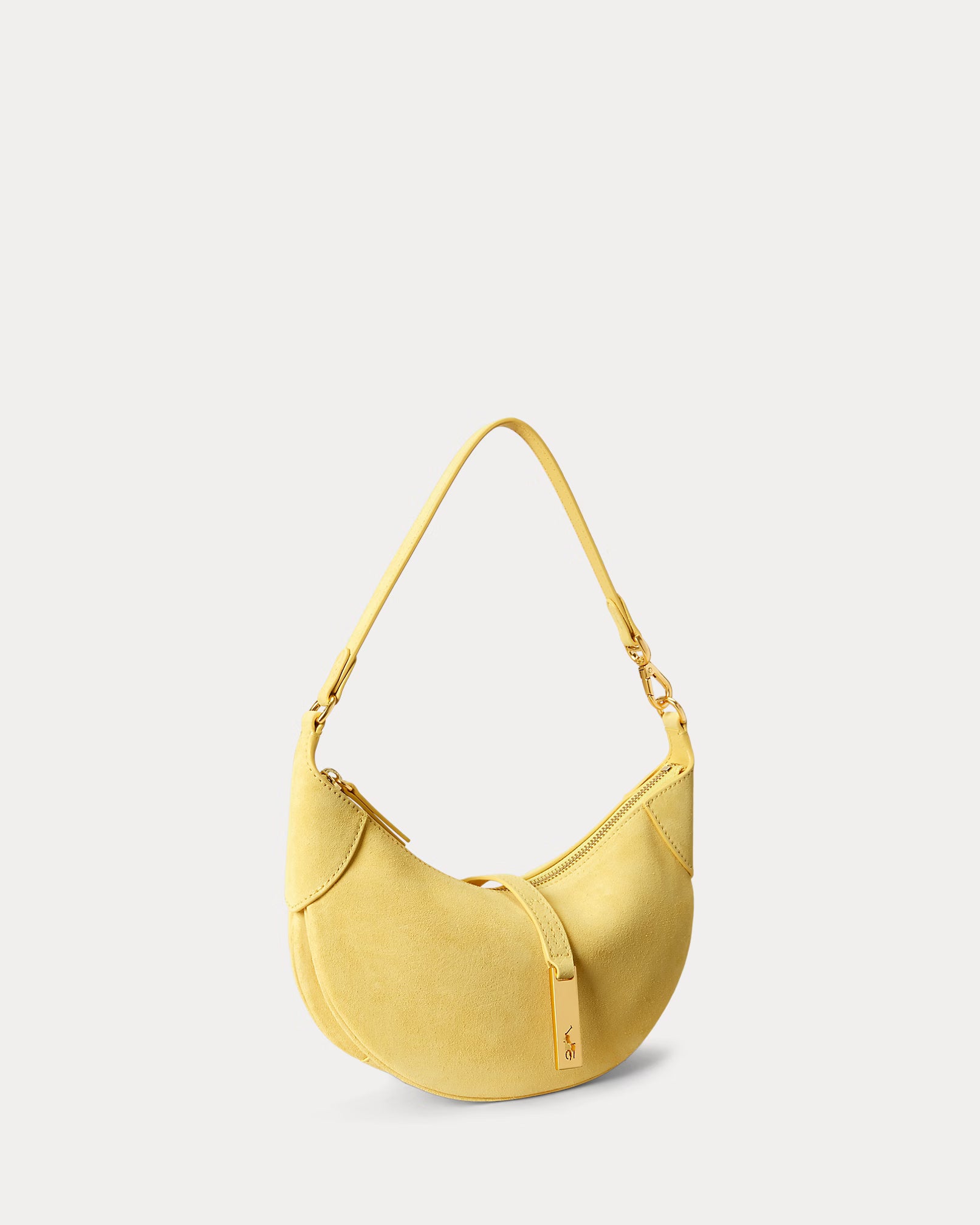 Polo Ralph Lauren Polo ID Mini Suede Shoulder Bag