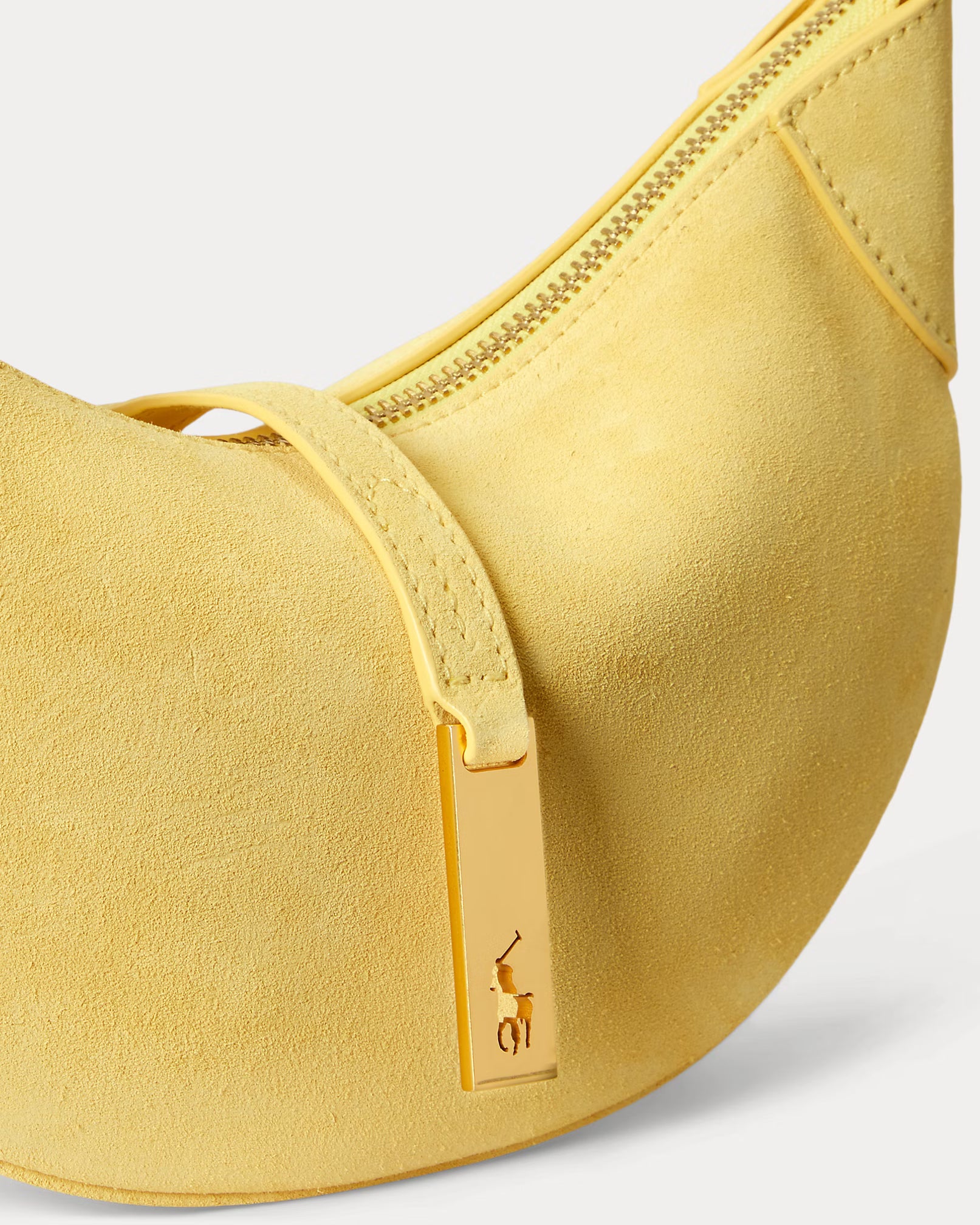 Polo Ralph Lauren Polo ID Mini Suede Shoulder Bag
