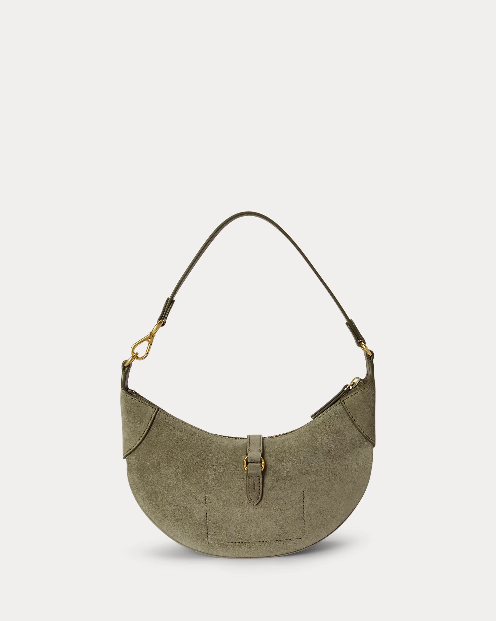 Polo Ralph Lauren Polo ID Mini Suede Shoulder Bag