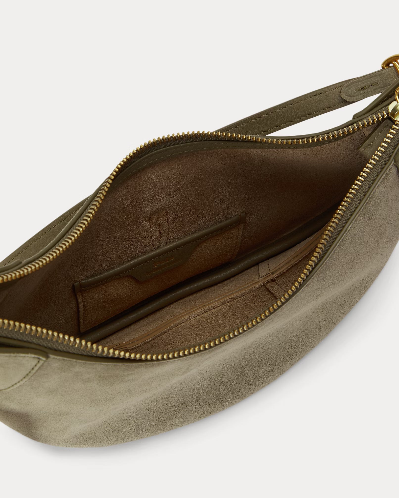 Polo Ralph Lauren Polo ID Mini Suede Shoulder Bag